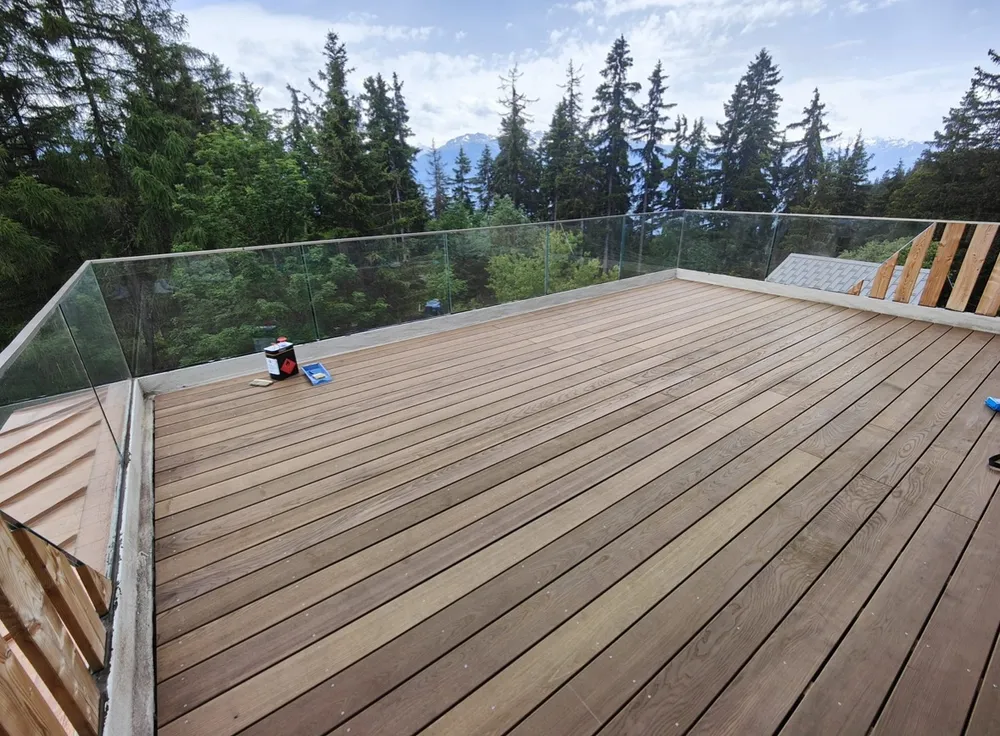 Terrasse en Frêne Thermo – photo 1