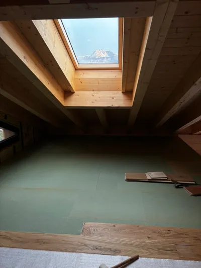 Pose de parquet flottant