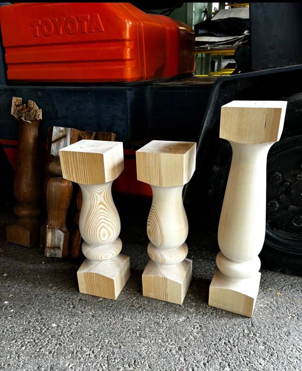Poteaux en bois – photo 1