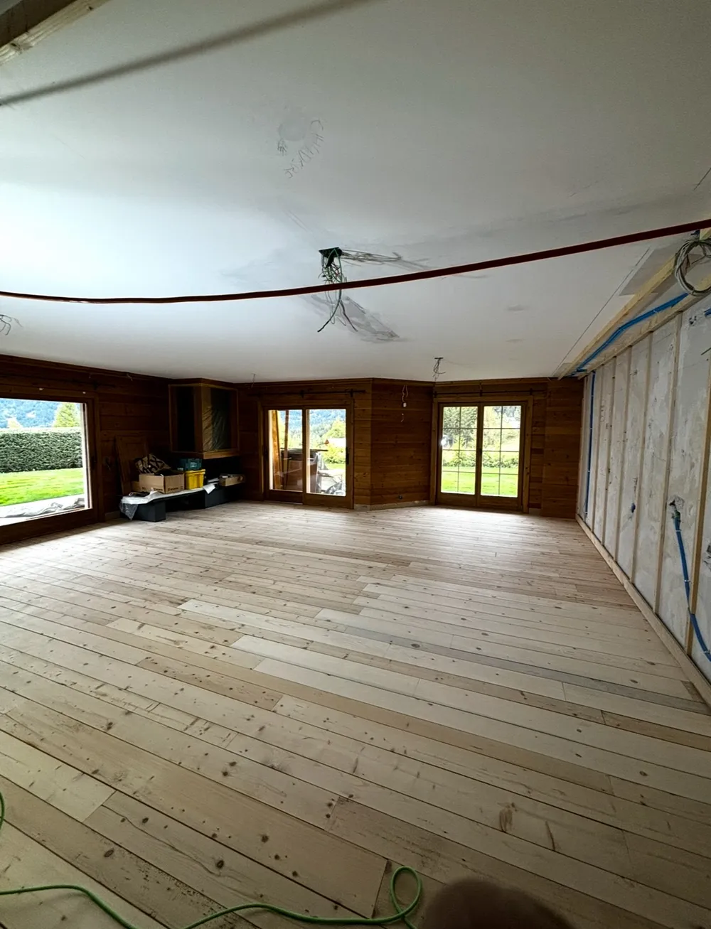 Parquet Épicéa teinté Vernis – photo 2
