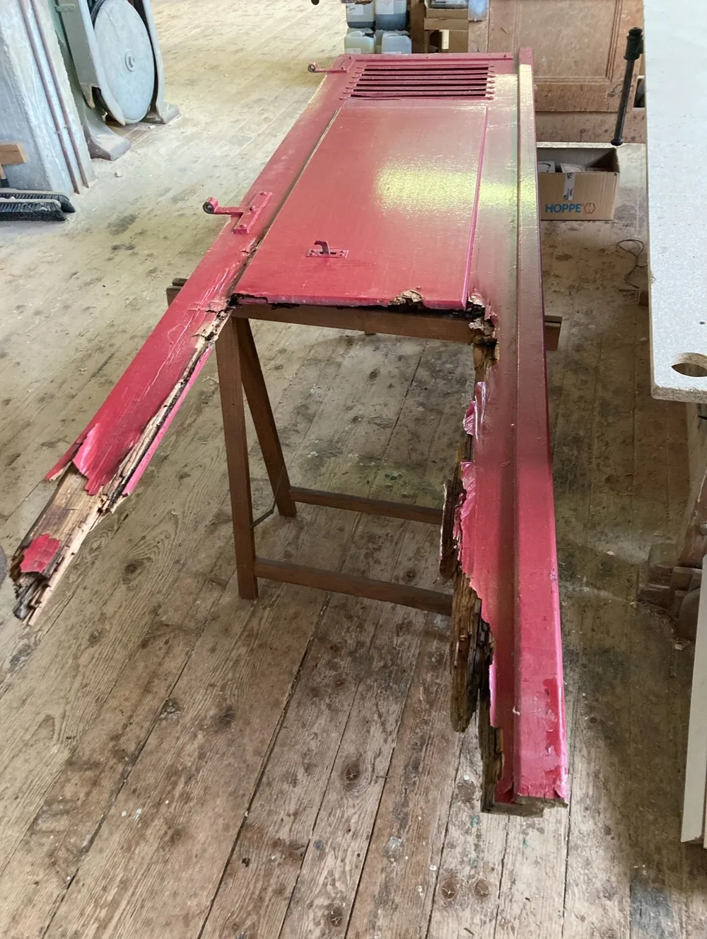 Restauration de volet ancien – photo 2