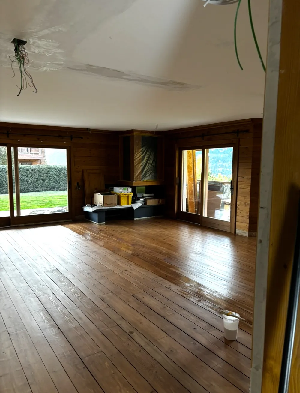 Parquet Épicéa teinté Vernis – photo 3
